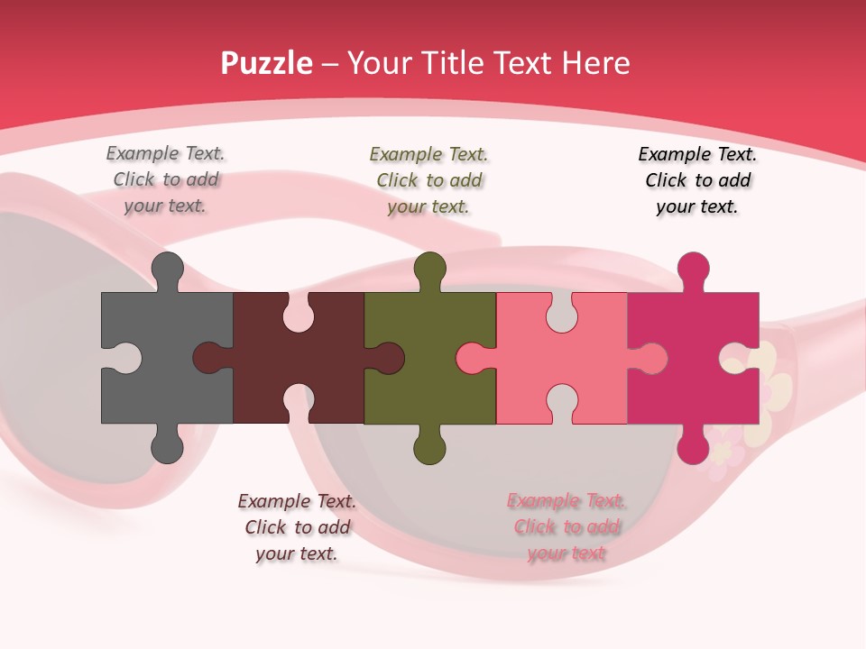 Accessory Horizontal Isolated PowerPoint Template