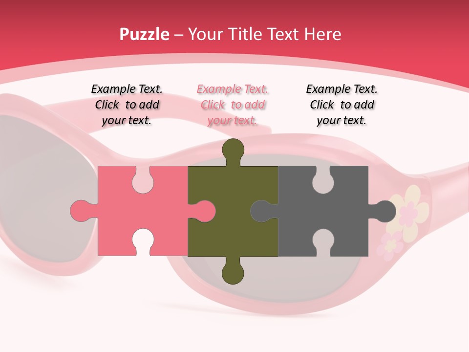 Accessory Horizontal Isolated PowerPoint Template