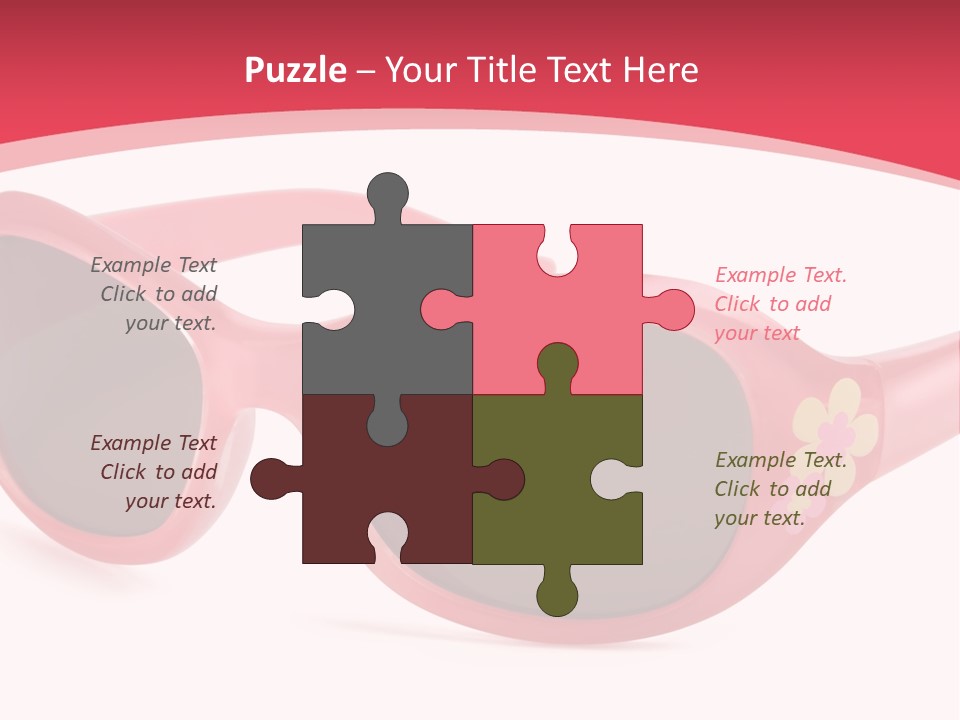 Accessory Horizontal Isolated PowerPoint Template