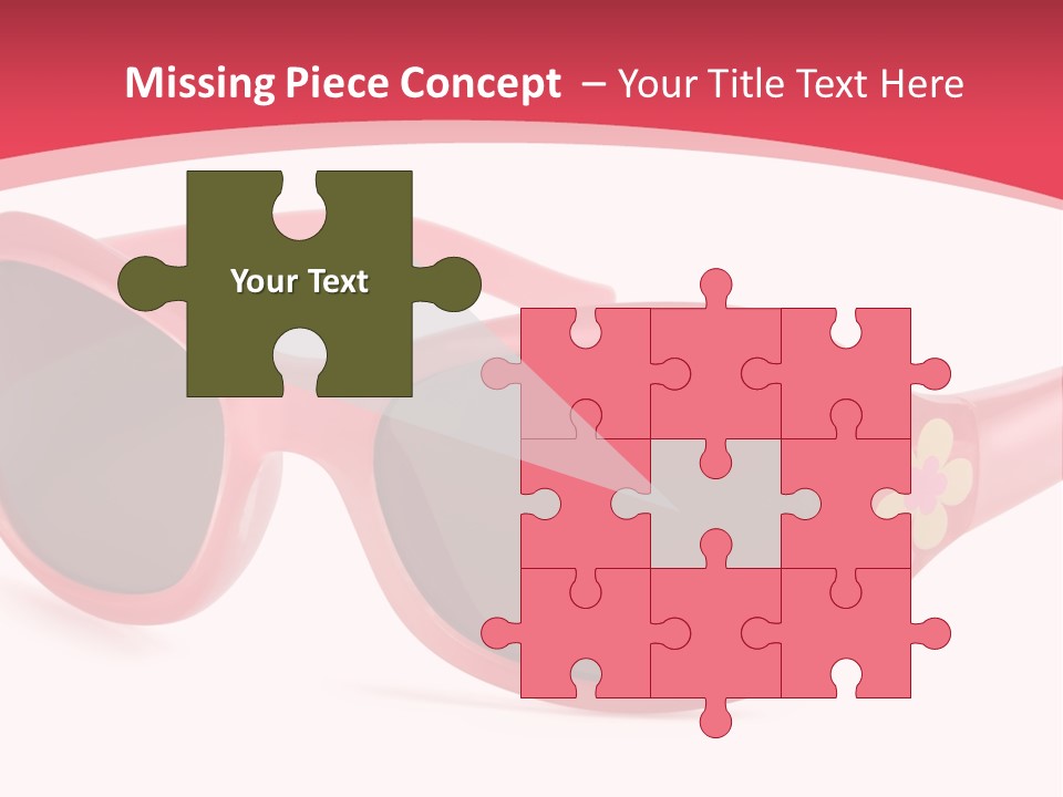 Accessory Horizontal Isolated PowerPoint Template