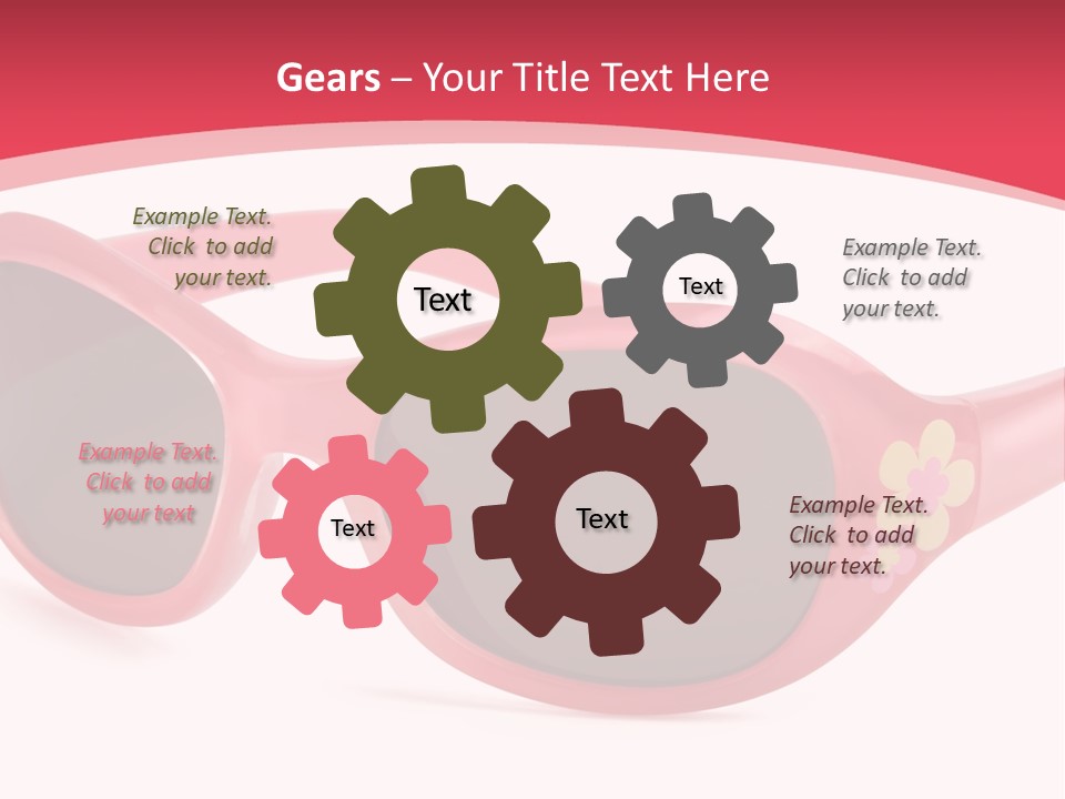 Accessory Horizontal Isolated PowerPoint Template