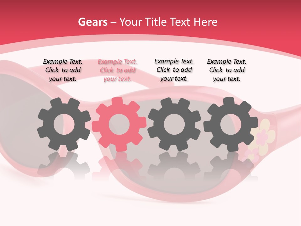 Accessory Horizontal Isolated PowerPoint Template