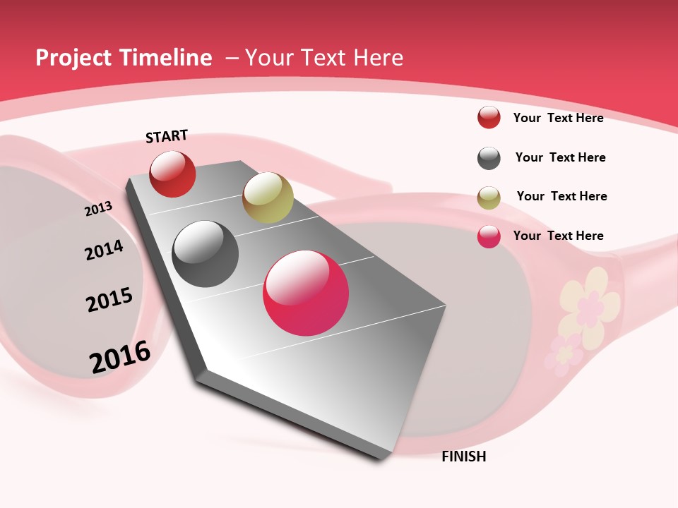 Accessory Horizontal Isolated PowerPoint Template