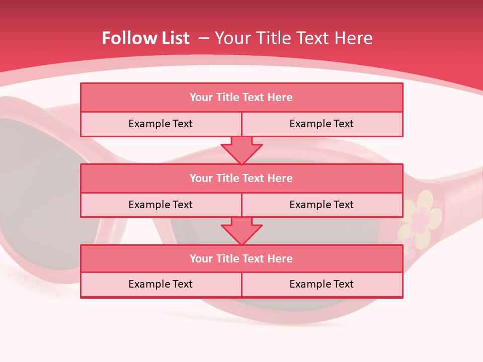 Accessory Horizontal Isolated PowerPoint Template