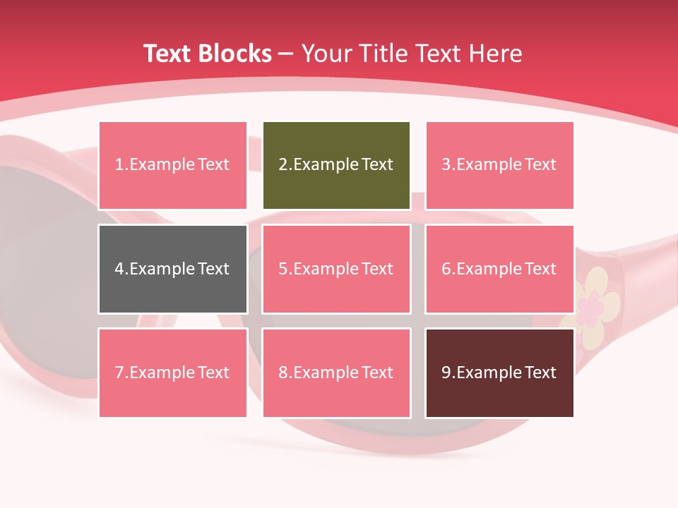 Accessory Horizontal Isolated PowerPoint Template