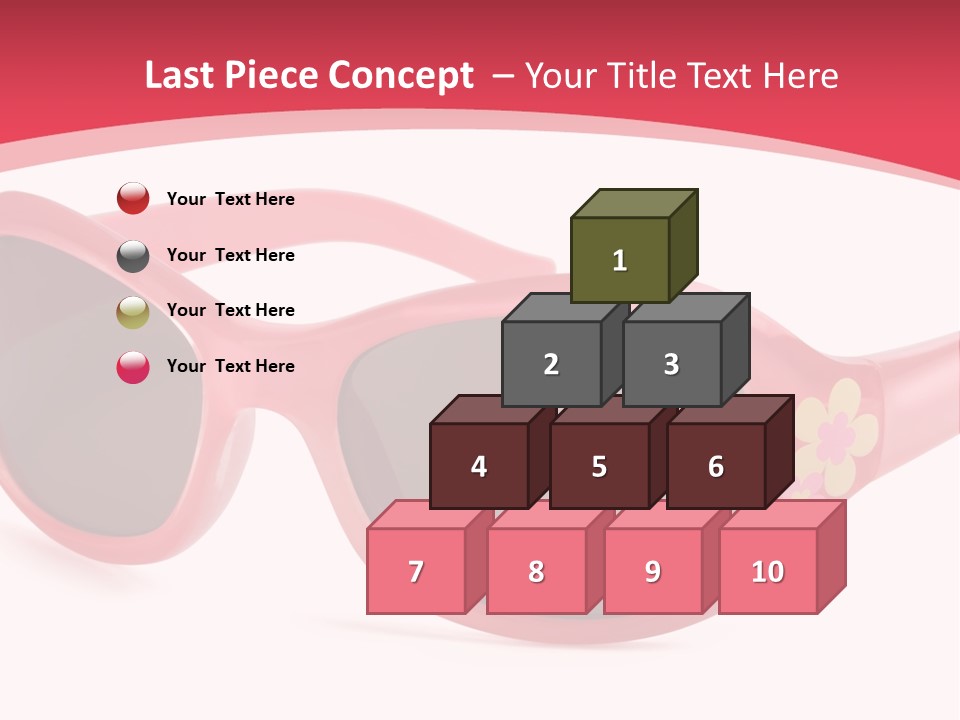 Accessory Horizontal Isolated PowerPoint Template