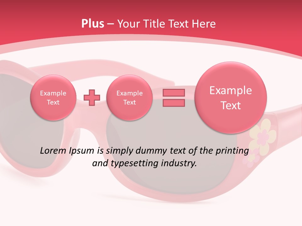 Accessory Horizontal Isolated PowerPoint Template