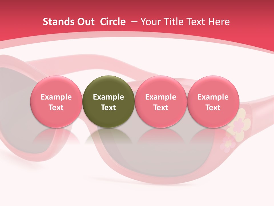 Accessory Horizontal Isolated PowerPoint Template