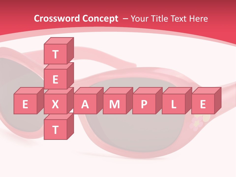 Accessory Horizontal Isolated PowerPoint Template