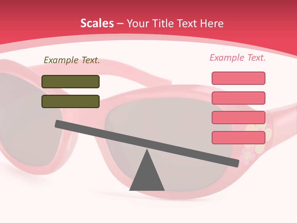 Accessory Horizontal Isolated PowerPoint Template