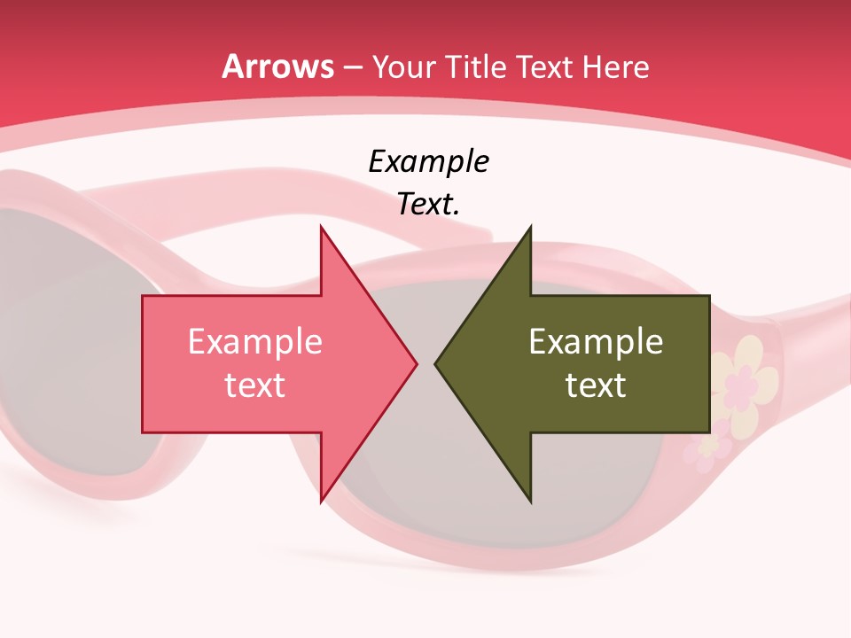 Accessory Horizontal Isolated PowerPoint Template