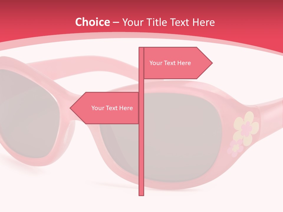 Accessory Horizontal Isolated PowerPoint Template