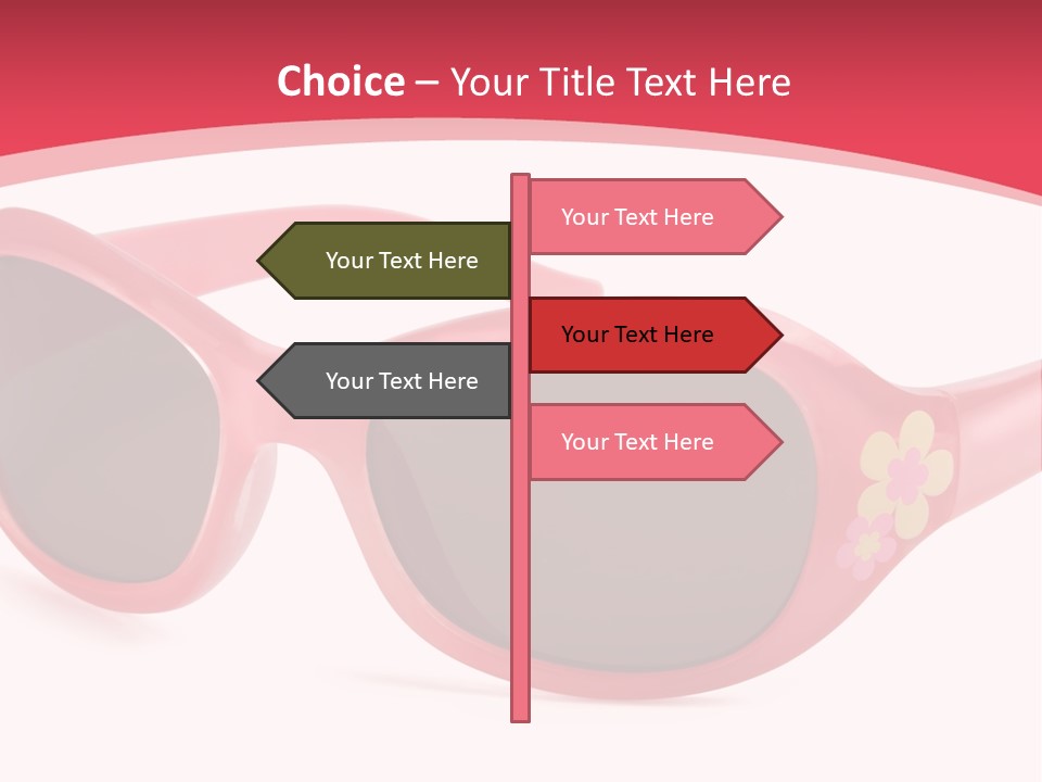 Accessory Horizontal Isolated PowerPoint Template