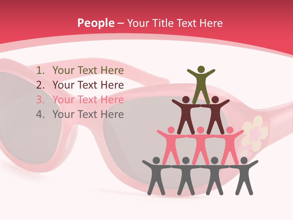 Accessory Horizontal Isolated PowerPoint Template