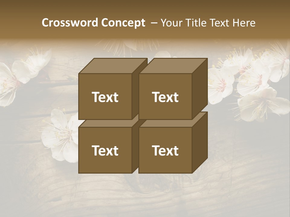 Petal Beautiful Freshness PowerPoint Template