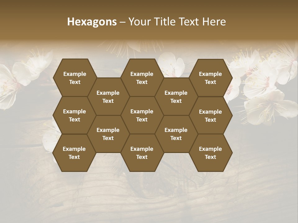 Petal Beautiful Freshness PowerPoint Template