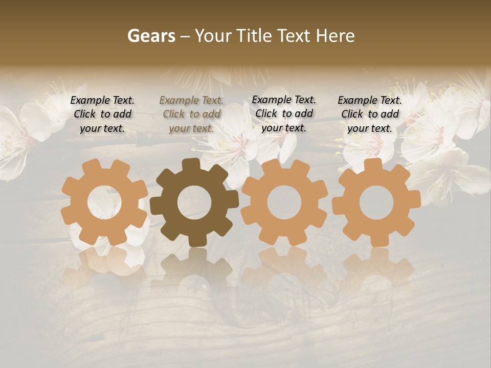 Petal Beautiful Freshness PowerPoint Template