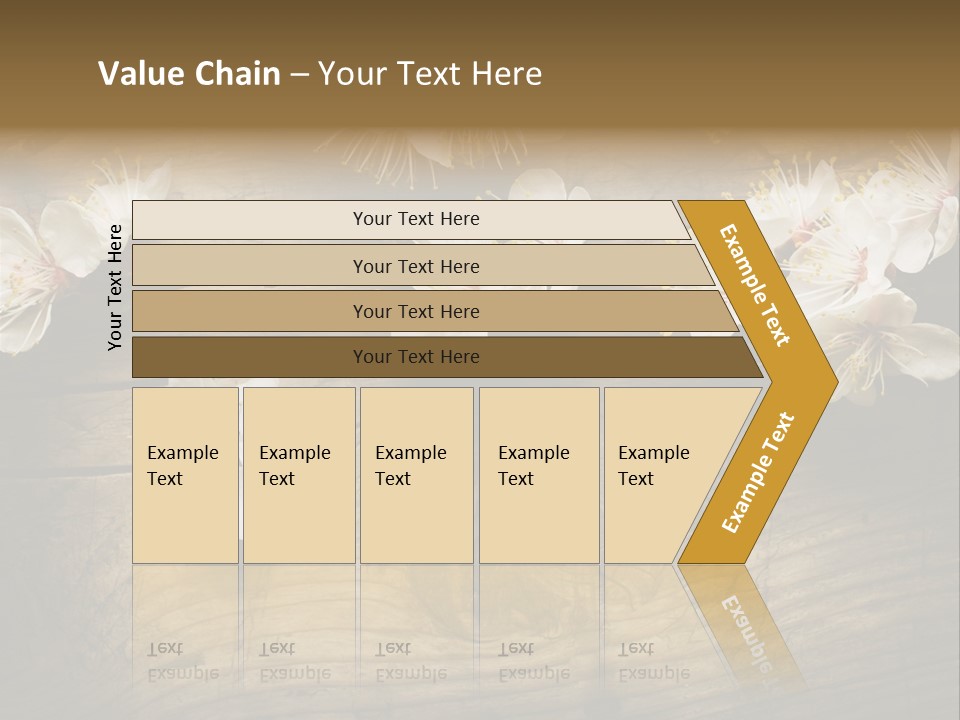 Petal Beautiful Freshness PowerPoint Template