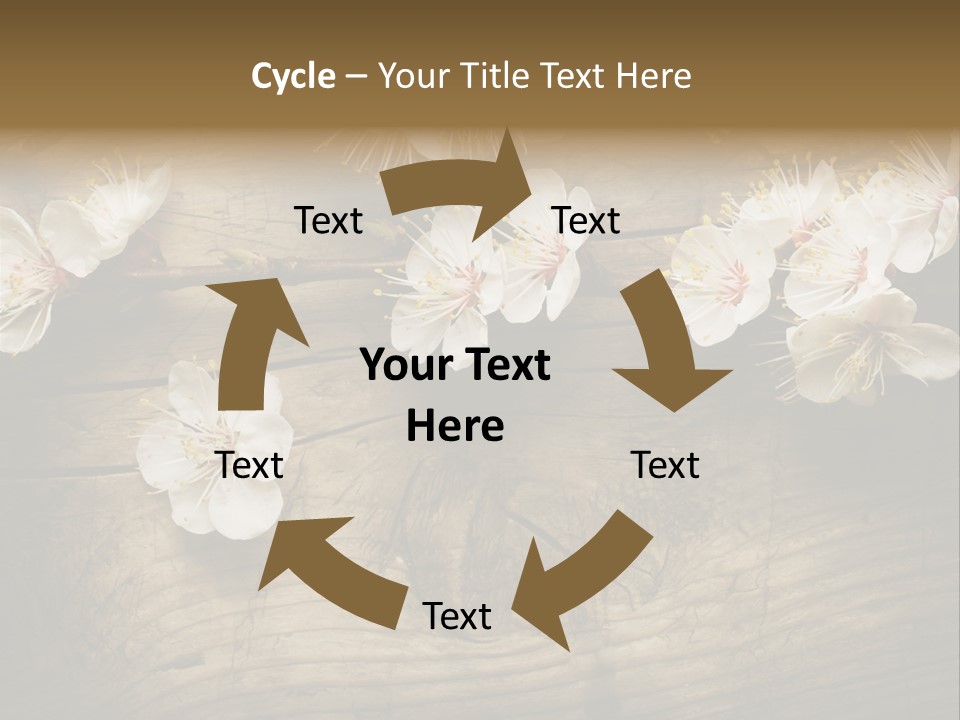 Petal Beautiful Freshness PowerPoint Template