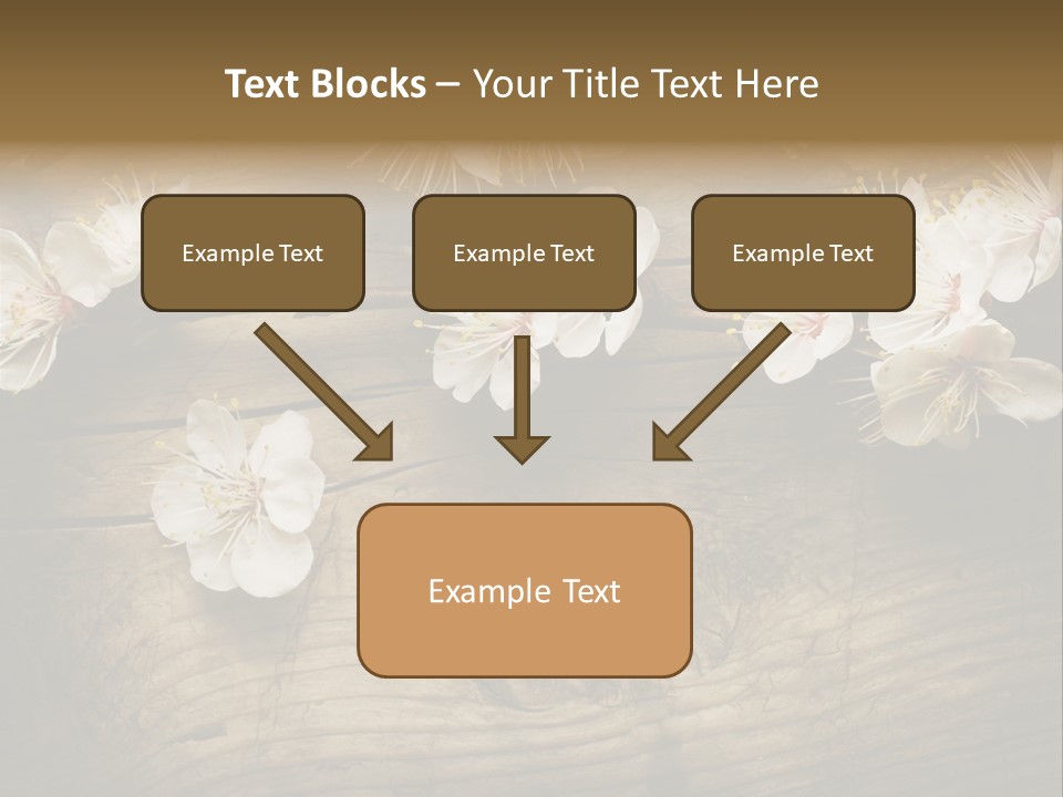 Petal Beautiful Freshness PowerPoint Template