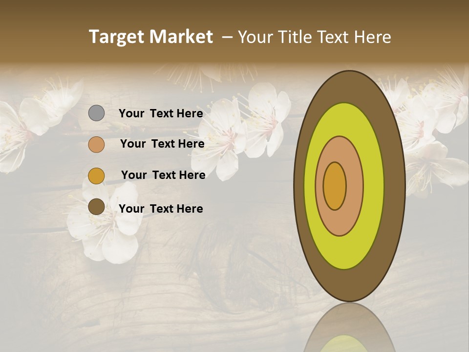 Petal Beautiful Freshness PowerPoint Template