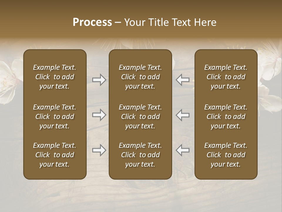 Petal Beautiful Freshness PowerPoint Template