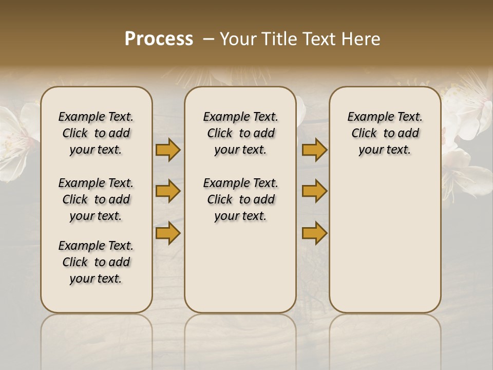 Petal Beautiful Freshness PowerPoint Template