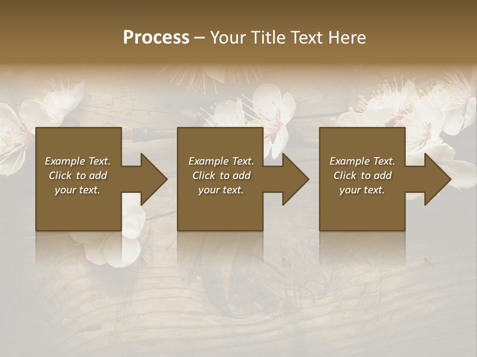 Petal Beautiful Freshness PowerPoint Template