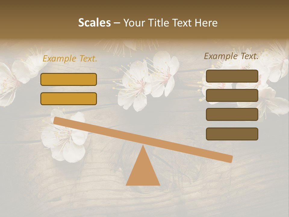 Petal Beautiful Freshness PowerPoint Template