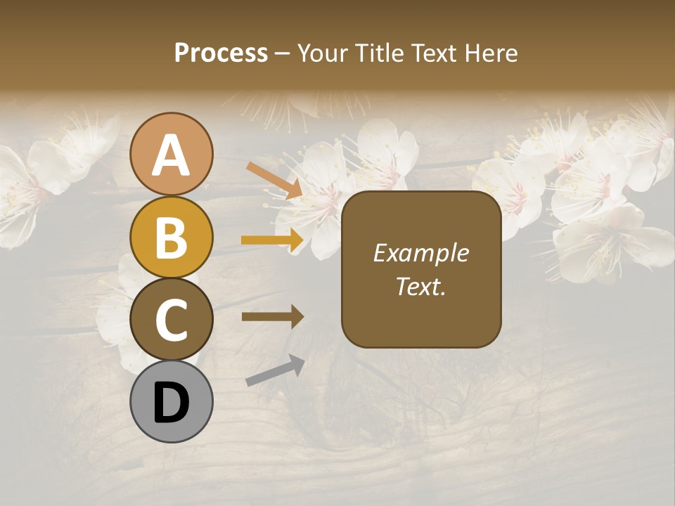 Petal Beautiful Freshness PowerPoint Template