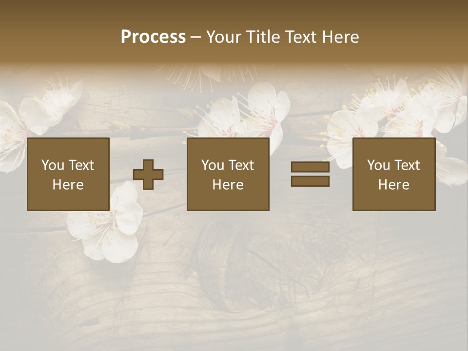Petal Beautiful Freshness PowerPoint Template