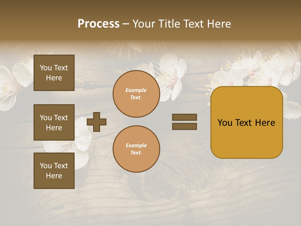 Petal Beautiful Freshness PowerPoint Template