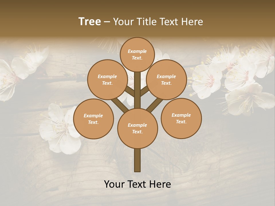 Petal Beautiful Freshness PowerPoint Template