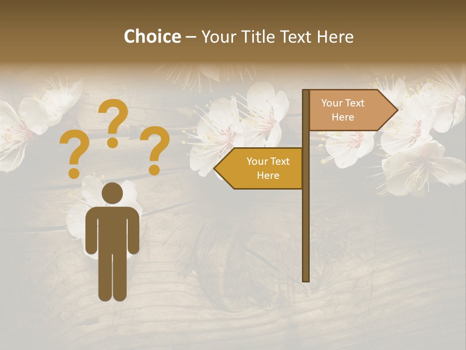 Petal Beautiful Freshness PowerPoint Template