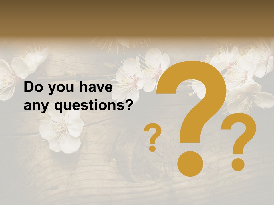 Petal Beautiful Freshness PowerPoint Template