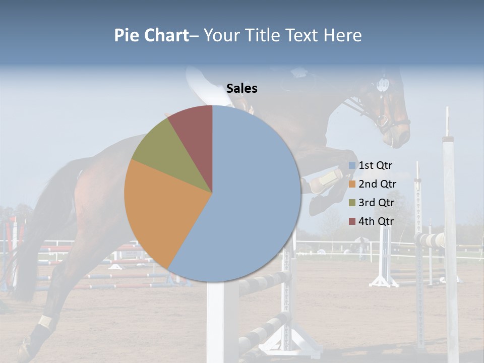 Rivalry Riders Horseback PowerPoint Template