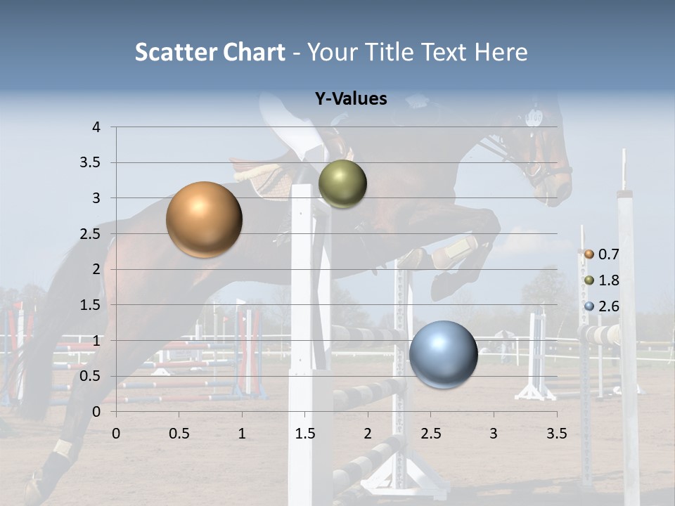 Rivalry Riders Horseback PowerPoint Template