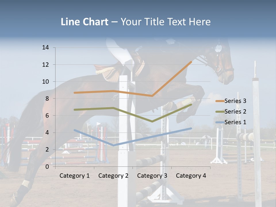 Rivalry Riders Horseback PowerPoint Template