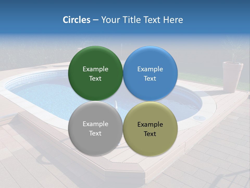 Foil Grass Living Space PowerPoint Template