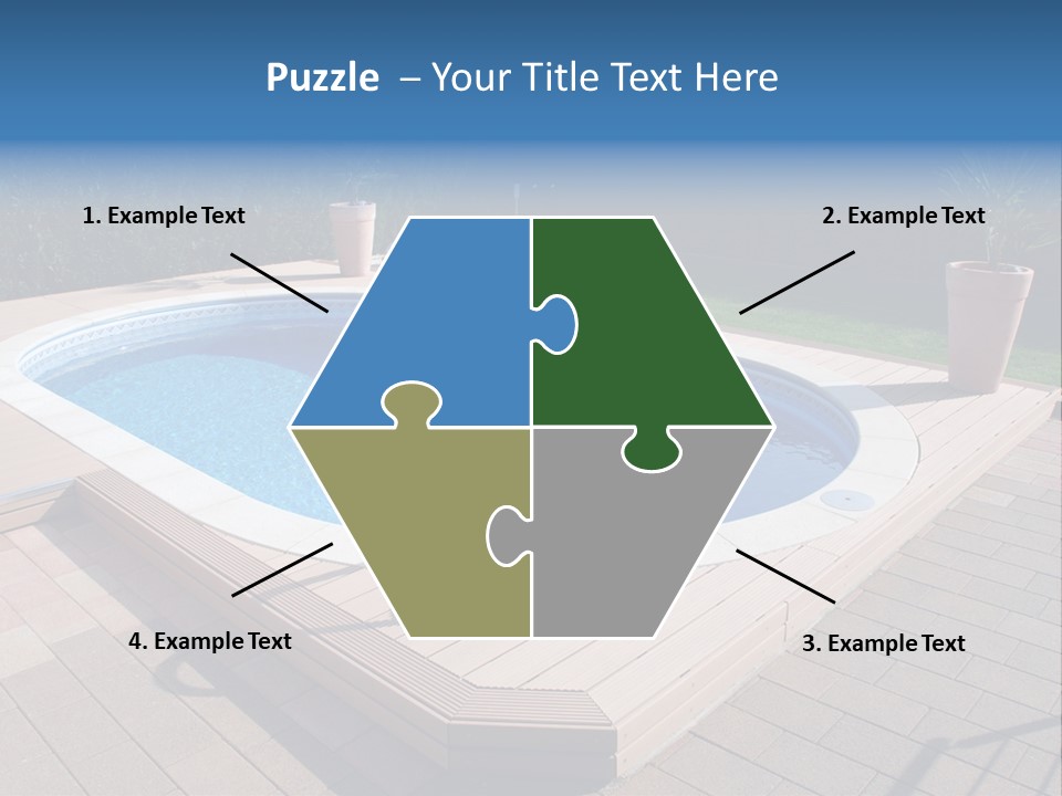 Foil Grass Living Space PowerPoint Template