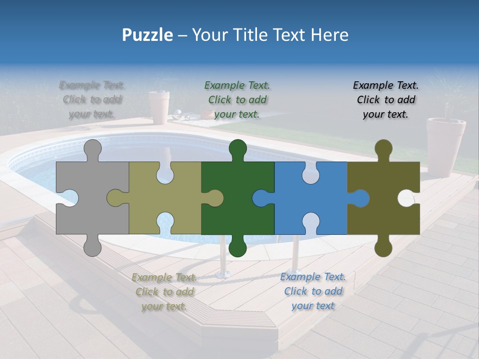 Foil Grass Living Space PowerPoint Template