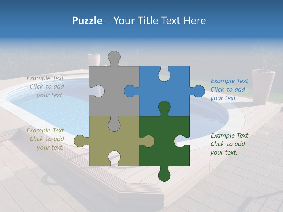 Foil Grass Living Space PowerPoint Template