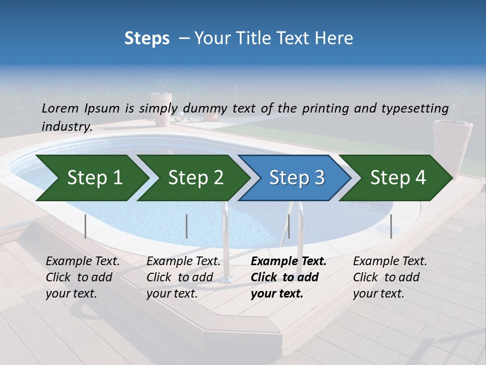 Foil Grass Living Space PowerPoint Template