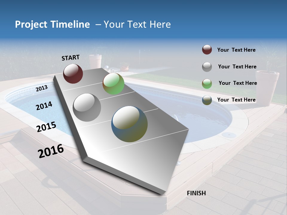 Foil Grass Living Space PowerPoint Template