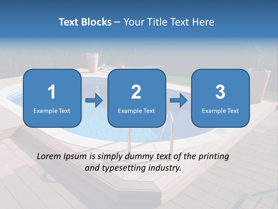 Foil Grass Living Space PowerPoint Template