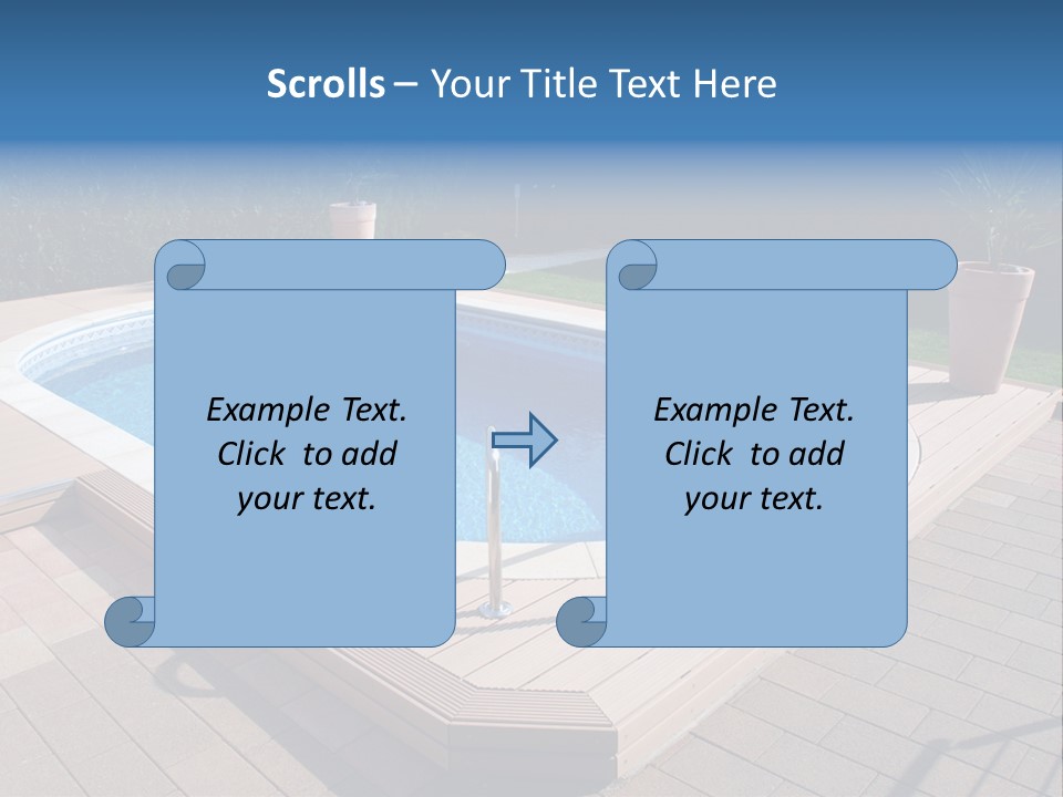 Foil Grass Living Space PowerPoint Template