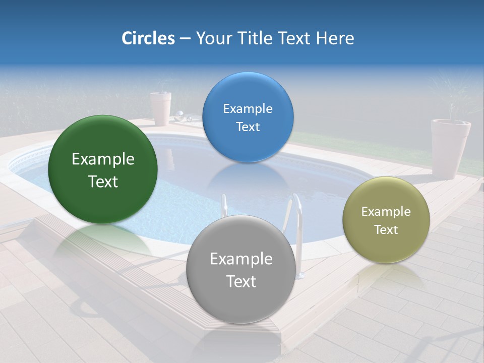 Foil Grass Living Space PowerPoint Template