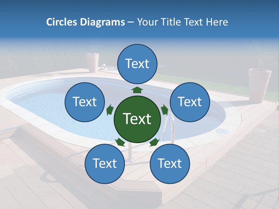 Foil Grass Living Space PowerPoint Template