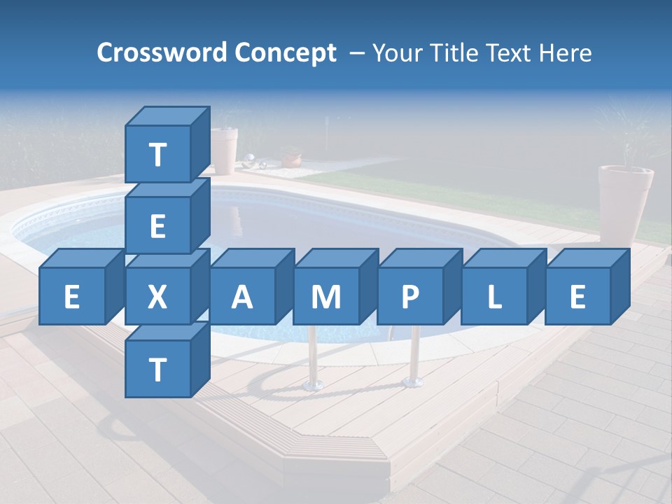 Foil Grass Living Space PowerPoint Template