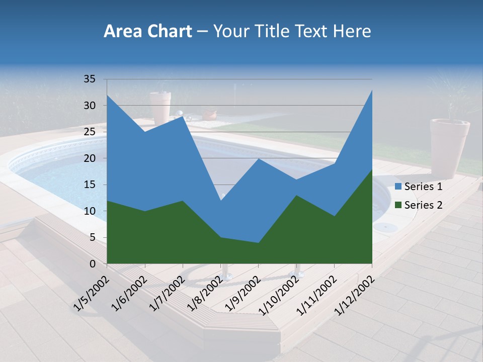 Foil Grass Living Space PowerPoint Template